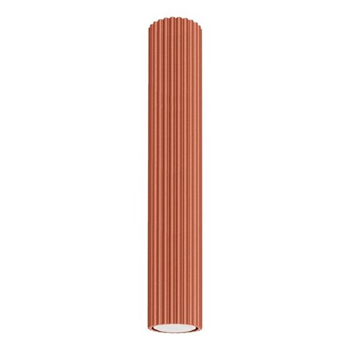 Plafonnier aluminium ocre - plafonnier,