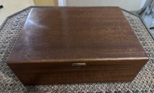 Antique Cedar Cigar Cellar Signed "À La Civette Paris" (Since 1716)