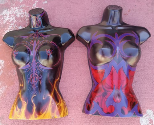 Hand paint mannequin - paint, lot
