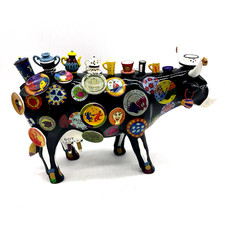 CowParade Houston 2007 The MOO POTTER Cow Figurine Large