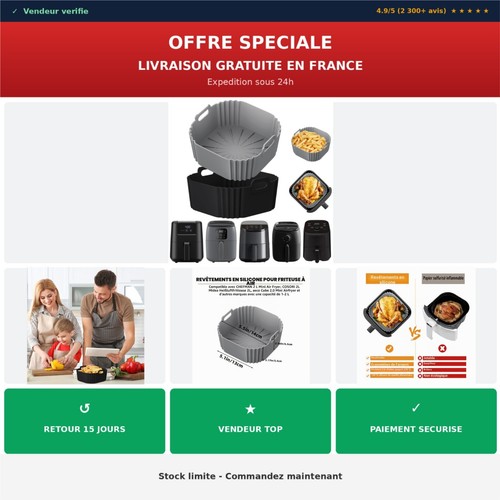 Moules silicone friteuse - , à