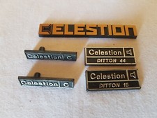 Lot de logos CELESTION vintage