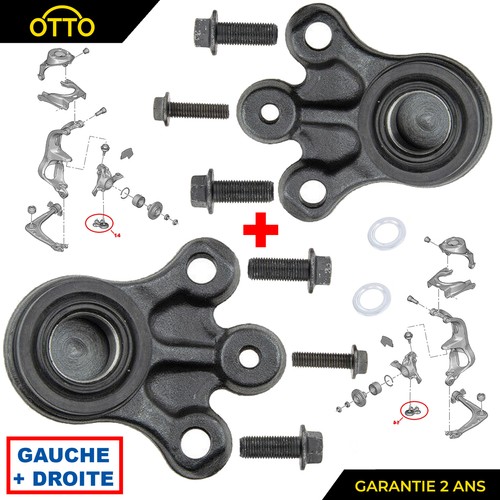 Kit rotules suspension - de,