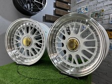 4 X 17" 5X120 8.5J ET20 Jantes Style LM PROFONDE POUR BMW E36 E90 E46 E60 WH