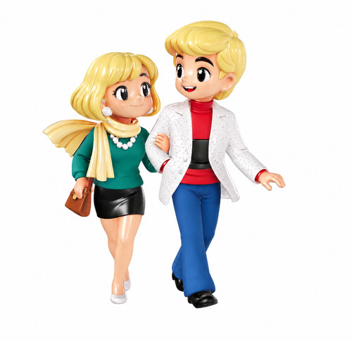 Figurines ric hochet nadine - figurines, et