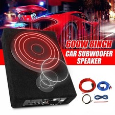 8" Car Subwoofer Under-Seat