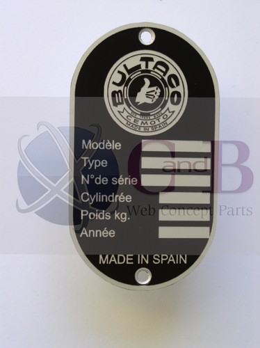 Plaque bultaco - ,
