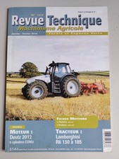 REVUE TECHNIQUE TRACTEUR