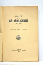 LIVRE ANCIEN BULLETIN DE LA
