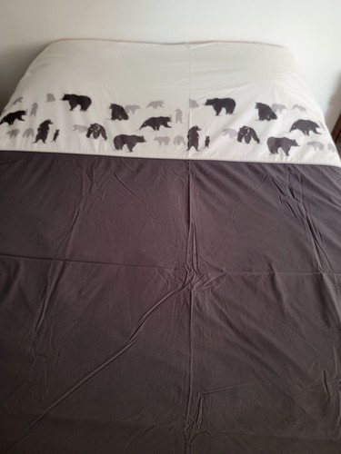 Parure drap percale - drap, coton
