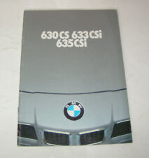 Prospectus / Brochure BMW