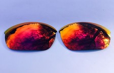 Gravé Polarisé Feu Rouge Miroir Rechange Lentilles Pour Oakley Half Jacket 2.0