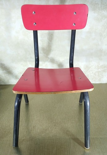 Chaise enfant vintage formica - chaise,