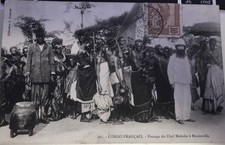 Très rare carte postale 1906