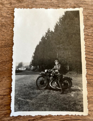 Photo ancienne moto n272 - ancienne,