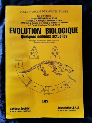Evolution biologique quelques