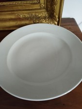 Grand ancien plat rond