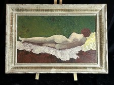 Huile sur panneau nu