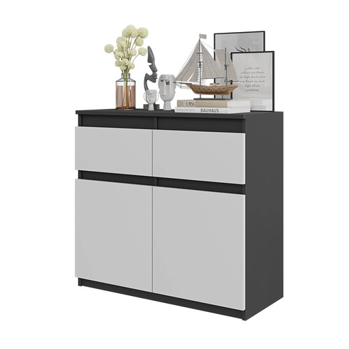 Commode avec 2 tiroirs - 80,
