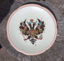 Assiette armoiries empire