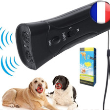 Répulsif Chien Chiot à ultrasons Dispositif Anti Aboiement Laser Entraînement