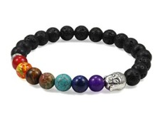 BRACELET ZEN PERLES DE LAVE