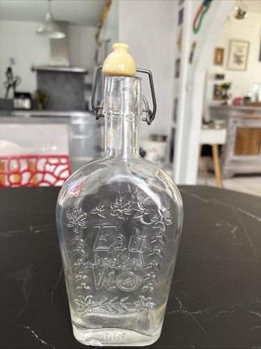 Bouteille retro vide verre - bouteille, en
