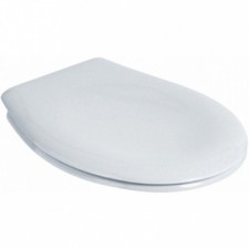 Abattant double WC blanc -