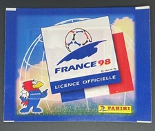 PANINI clutch PROMO DANONE FRANCE 98 - RARE package bag sachet - toilet 1998