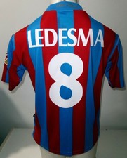 CATANIA CALCIO rossazzurri Legea shirt Serie A 2008-2009 jersey 08-09 LEDESMA