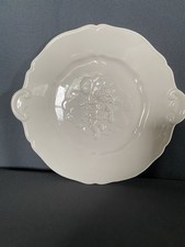 Fitz & Floyd Omnibus CHERUBS White Canape Plate  1993 Vintage