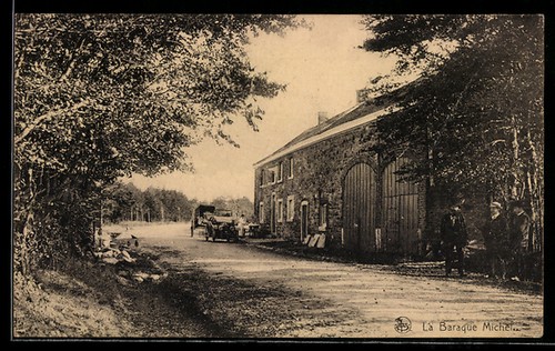 Cpa baraque michel auberge - baraque, un