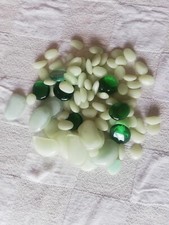 Lot de cailloux verts pour décoration de table Ou Pour Aquarium 