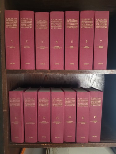 Livres benezit - livres, e.