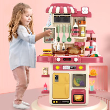 Cuisine Jouet Enfant, Ensemble Jeu Imitation Table & Accessoires Cuisine