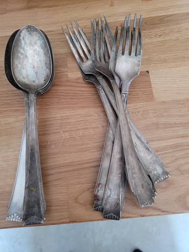 Couverts metal argente - couverts,