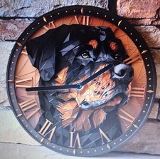 Horloge murale rottweiler