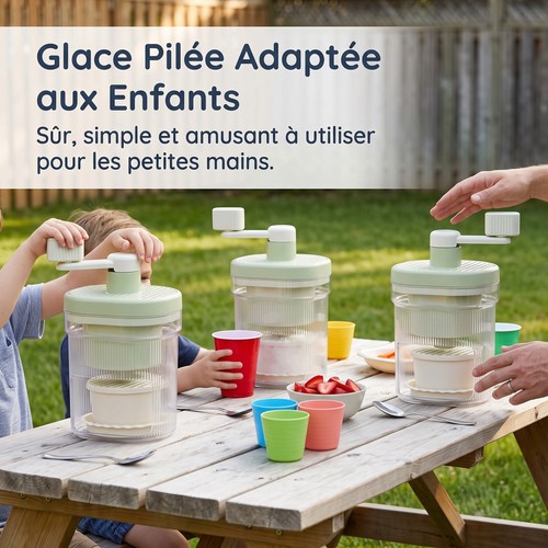 Broyeur glace manuel pour - à,