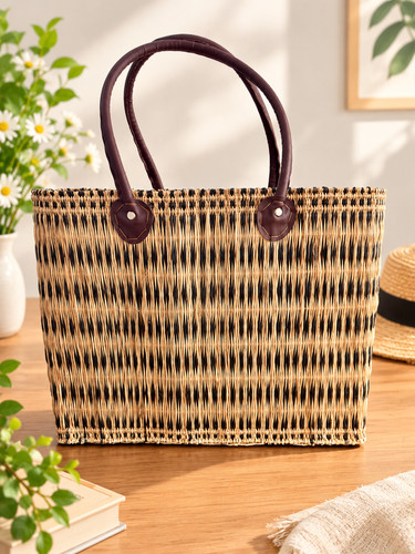 Sac cabas paille - en,