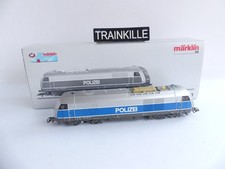 36793 MARKLIN 3 RAILS HO LOCOMOTIVE DIESEL TYPE E20 POLIZEI