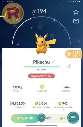 Shiny pikachu pink tiara - pikachu,