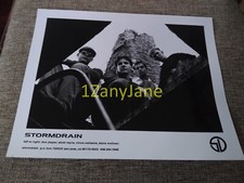 P591 Band 8x10 Press Photo PROMO MEDIA STORM DRAIN B & W SAN JOSE CA