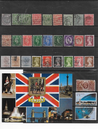 Lot timbres royaume uni - lot, de