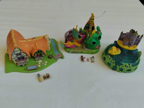 Lot polly pocket disney - lot,