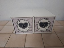 👉 Petit meuble de rangement IKEA carton – 2 tiroirs – style baroque