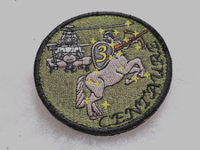 Un insigne tissu militaire