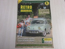 AUTO RETRO ANNONCES 09 02.2009 DOSSIER 7 pages : RENAULT DAUPHINE
