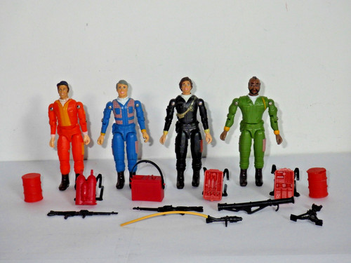 Team lot 4 figurines - de,