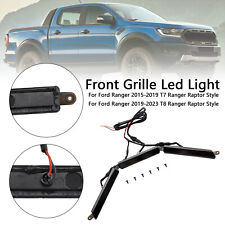 Front Bumper Grille Grill Led Light Pour Ford Ranger 2015-2023 T7 T8