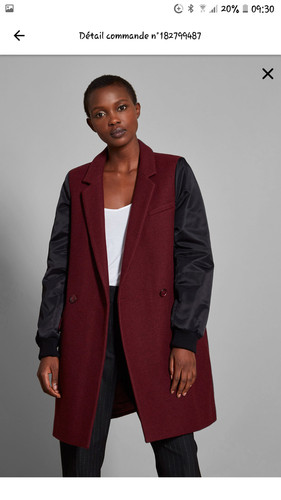 Manteau sinequanone t38 - manteau,